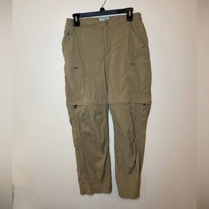 LL Bean O CFL3 Convertible Cargo Pants Womens Small Brown Performance Hiking